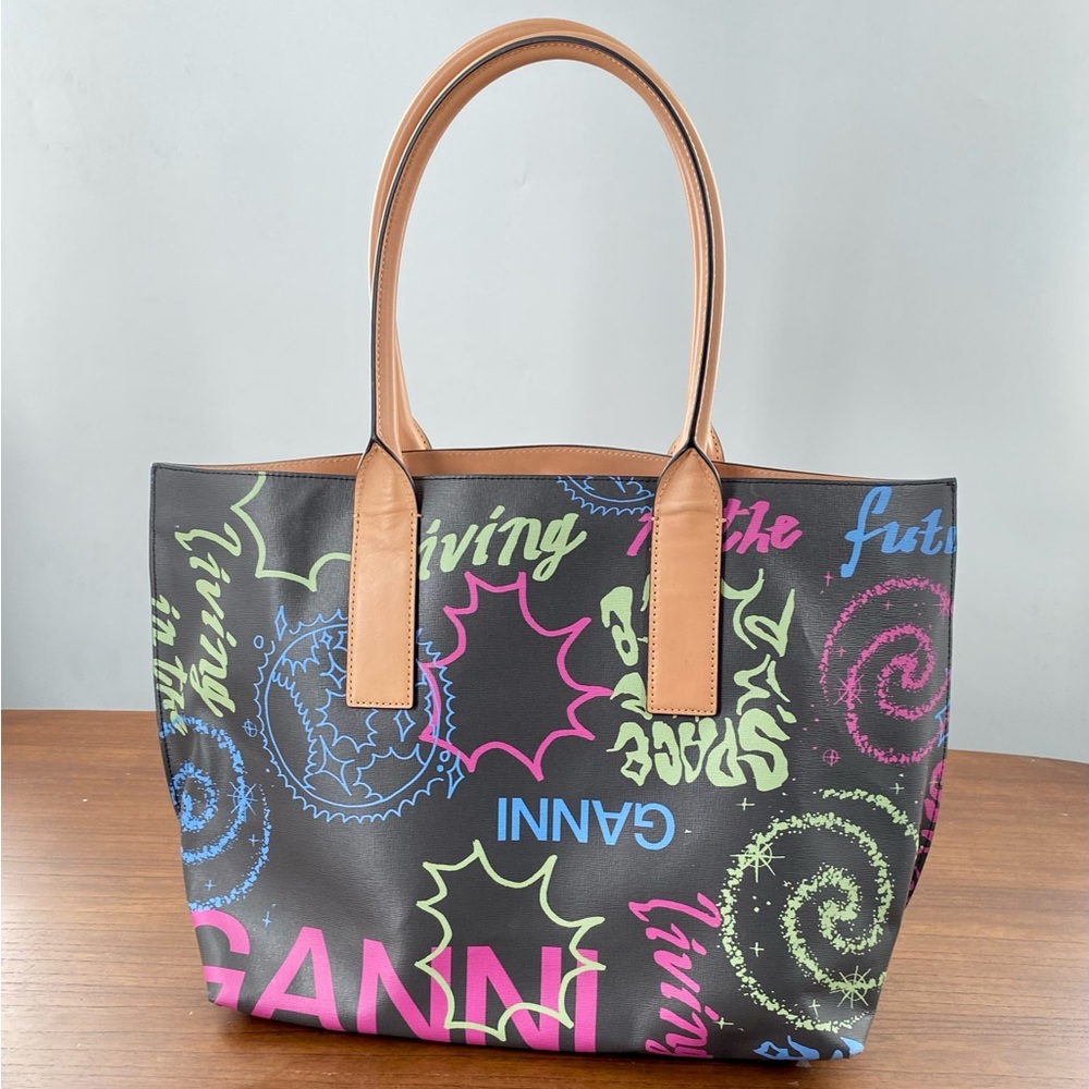 GANNI Multicolor Tote